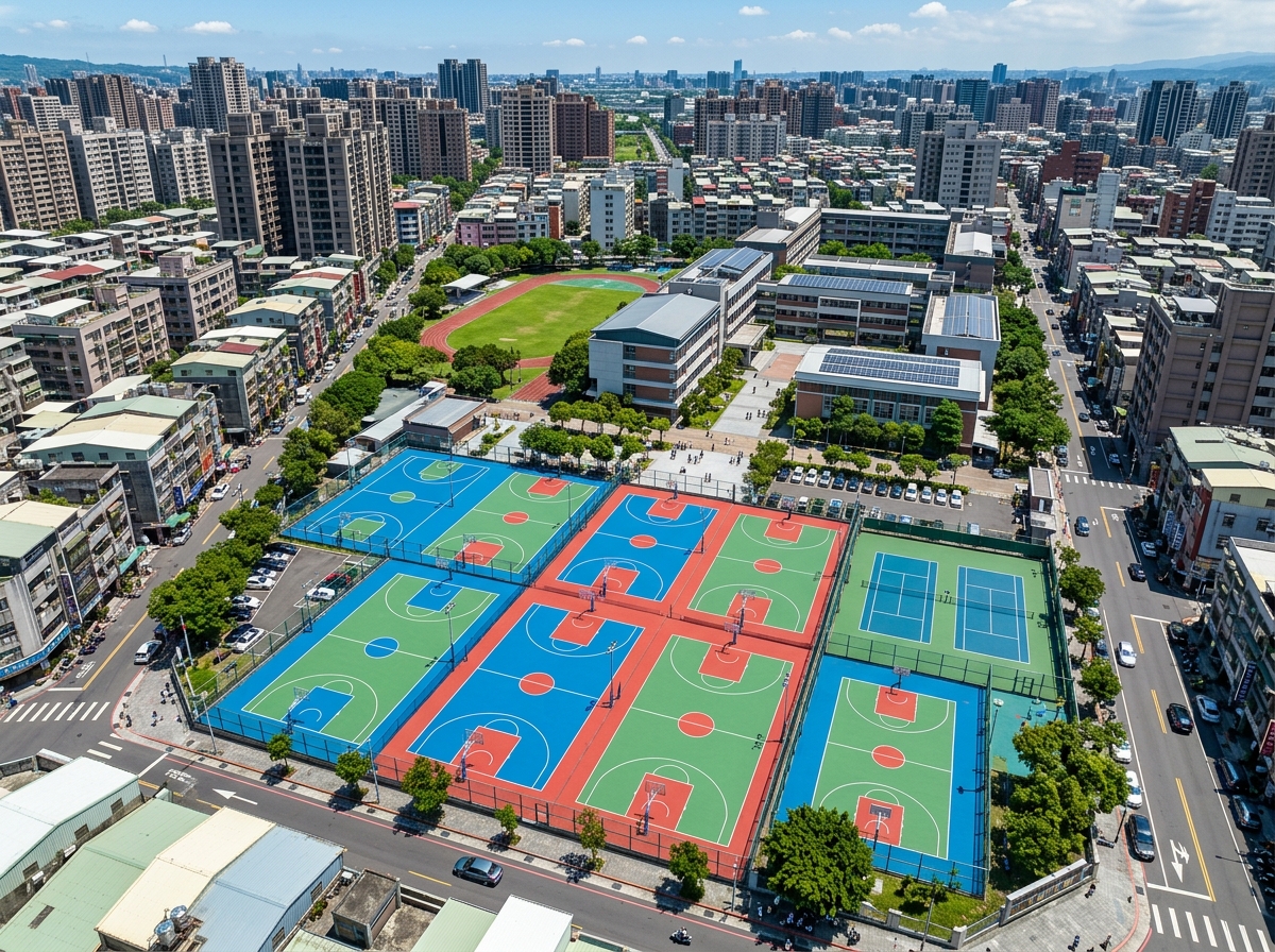 贵港市塑胶颗粒硅PU篮球场 - 哪里好